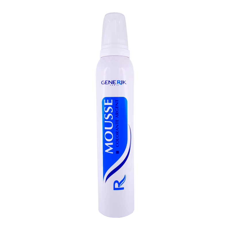 Mousse colorante argent 200ml